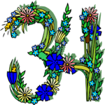 Flowery 34 Clip Art