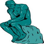 Thinker 2 Clip Art