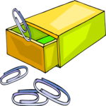 Paper Clips 3 Clip Art