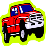 Dodge Ram Pickup 2 Clip Art