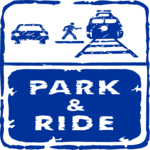 Park & Ride 3 Clip Art