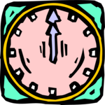 12 o'Clock 2 Clip Art