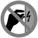 Electrical Hazard 2 Clip Art