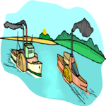 Riverboats Clip Art