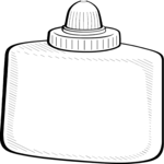 Glue - White Clip Art