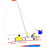 Sailing 1 Clip Art