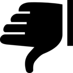 Thumbs Down 3 Clip Art