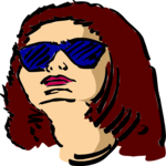 Face - Female 03 Clip Art