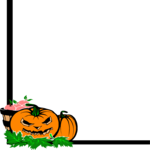 Pumpkin Border 1 Clip Art