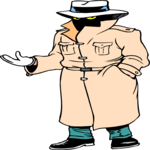 Secret Agent 1 Clip Art