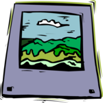 Monitor 1 Clip Art