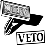 Veto 2 Clip Art