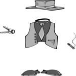 Invisible Man 4 Clip Art