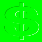 Dollar Background Clip Art