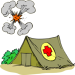 Medical Tent Clip Art