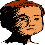 Boy - Face 06 Clip Art