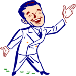 Man Pointing 11 Clip Art