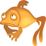 Fish - Sad 1 Clip Art