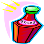 Ketchup 07 Clip Art