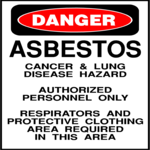 Asbestos 1 Clip Art