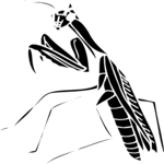 Preying Mantis Clip Art