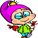 Gnome Child Clip Art