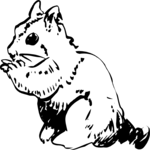 Chipmunk Clip Art