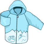 Jacket - Hooded 3 Clip Art