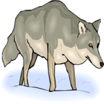 Wolf 12 Clip Art