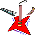 Guitar - Electric 28 Clip Art