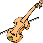 Violin 14 Clip Art