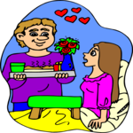 Breakfast in Bed 1 Clip Art