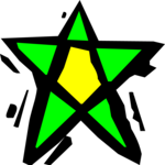 Star 071 Clip Art