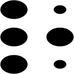 Braille R Clip Art