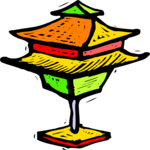 Lamp - Japanese Clip Art