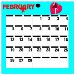 11 February - Wed Clip Art