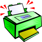 Printer 6 Clip Art