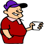 Man Drinking 6 Clip Art