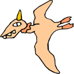 Pterodactyl 8 Clip Art