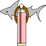 Tank & Shark Clip Art