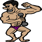 Weight Lifting 58 Clip Art