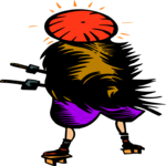 Samurai 2 Clip Art