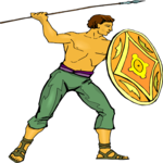 Spearman 4 Clip Art