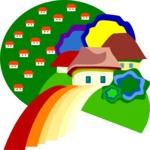 Village 2 Clip Art