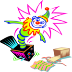 Jack-in-the-Box 04 Clip Art