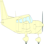 Prop Plane 14 Clip Art