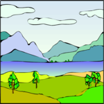 Mountains 164 Clip Art