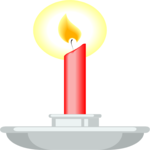 Candle 02 Clip Art