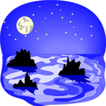 Winterscape 19 Clip Art