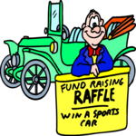 Fund Raising Raffle Clip Art